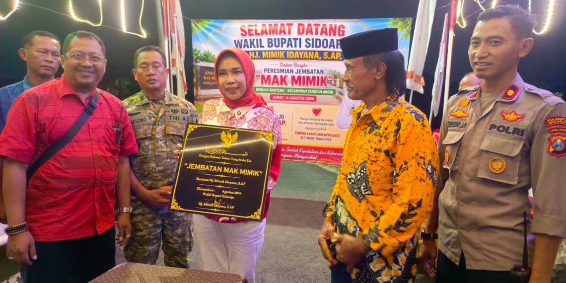 Jembatan Mak Mimik Kedungbanteng Diresmikan, Wabup Mimik: Semoga Bermanfaat untuk Masyarakat
