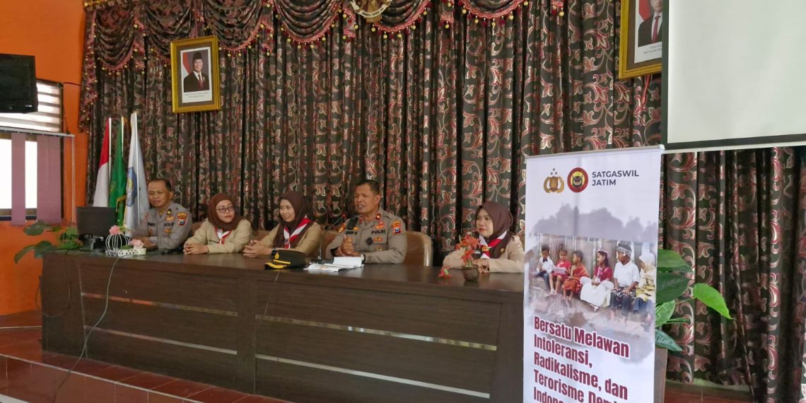 Polsek Buduran Sosialisasikan Pencegahan Intoleransi dan Radikalisme ke Pelajar