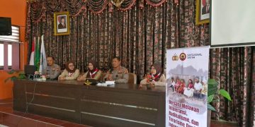 Polsek Buduran Sosialisasikan Pencegahan Intoleransi dan Radikalisme ke Pelajar