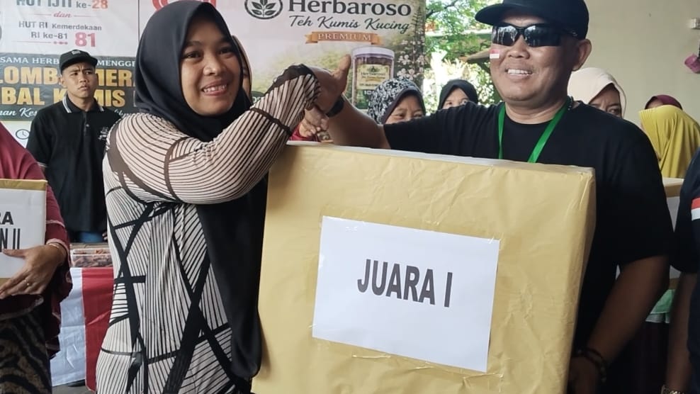 Gaungkan Obat Herbal, Herbaroso Gelar Lomba Racik Teh Kumis Kucing