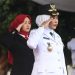 Wabup Mimik Idayana Pimpin Upacara Penurunan Bendera HUT ke-81 RI di Sidoarjo