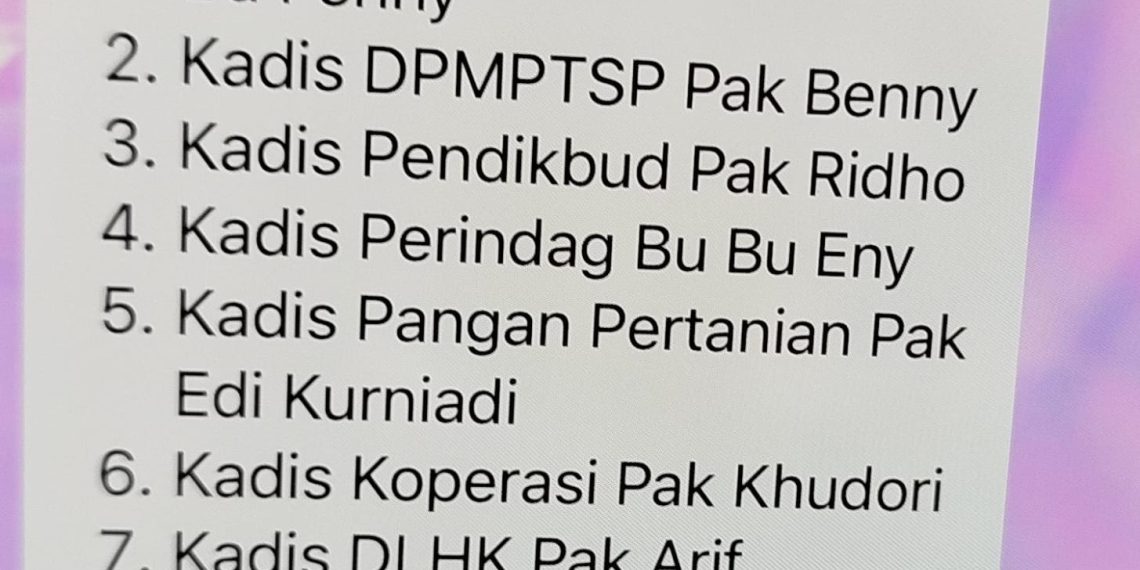 Bupati Sidoarjo Subandi Mutasi Pejabat Eselon II, III dan IV