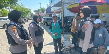 Patroli Polwan Jenggala Presisi Polresta Sidoarjo Sasar Sejumlah Titik, Pastikan Situasi Wilayah Kondusif