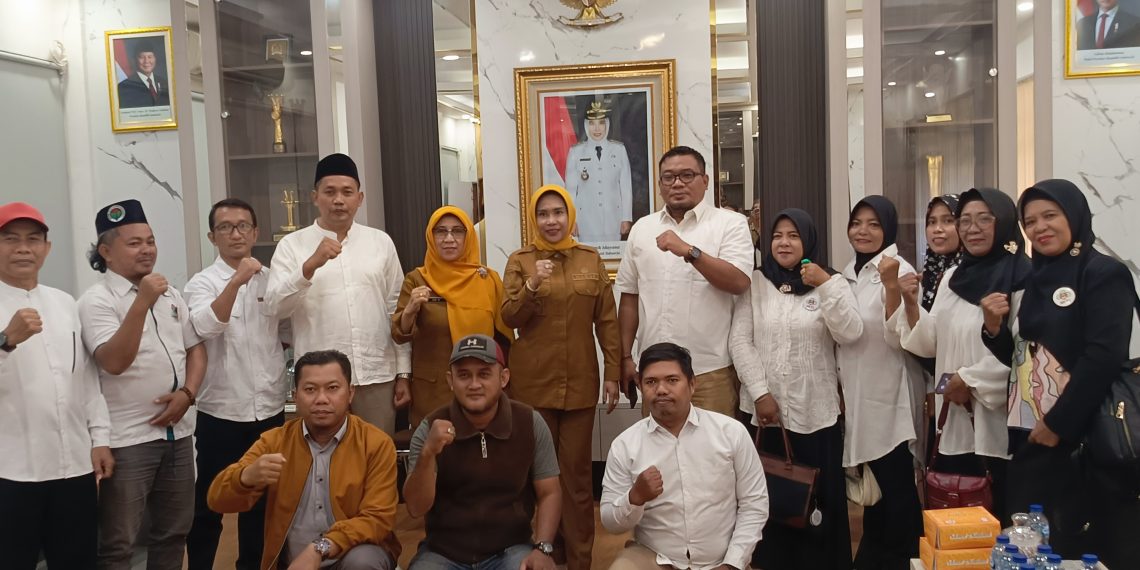 Wabup Mimik Ajak HKTI Kolaborasi Kelola Lahan Pertanian Potensial
