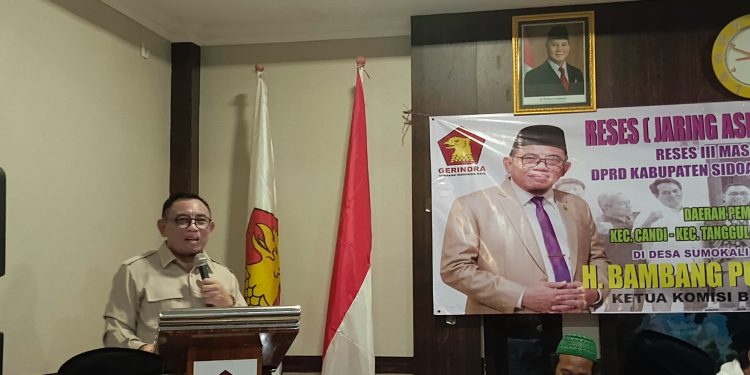 Gelar Reses III, Anggota DPRD Sidoarjo Bambang Pujianto Serap Aspirasi Warga Dapil II