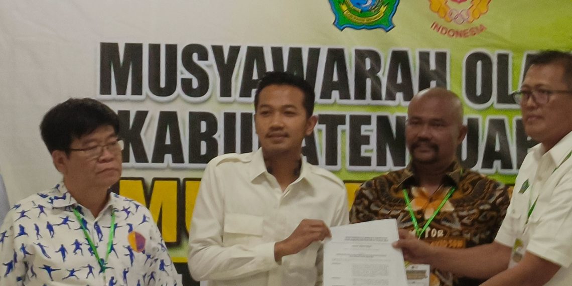 Calon Tunggal, Rafi Wibisono Aklamasi Ketua KONI Sidoarjo 2026-2029