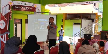 Kasat Binmas Polresta Sidoarjo Ajak Warga Ketajen Peduli Kamtibmas dan Berani Laporkan Kekerasan
