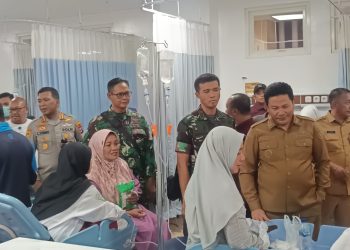 Forkopimda Sidoarjo Tinjau Langsung Santri Putat Keracunan MBG