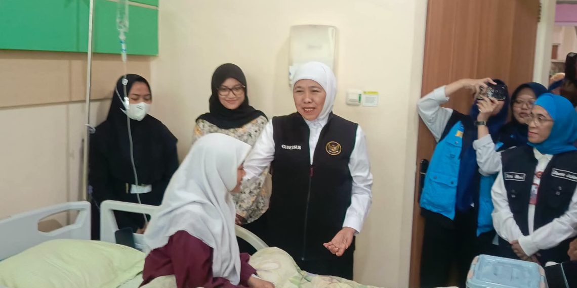 SPPG Terlambat Kirim MBG, Gubernur Jatim Khofifah Sebut Picu Keracunan Ratusan Santri di Sidoarjo