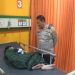 Kapolsek Sidoarjo Kota Jenguk Santri Putat dalam Perawatan Medis
