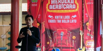 Launching Merdeka Kritik, Kades Suko Triyan Anti Layu
