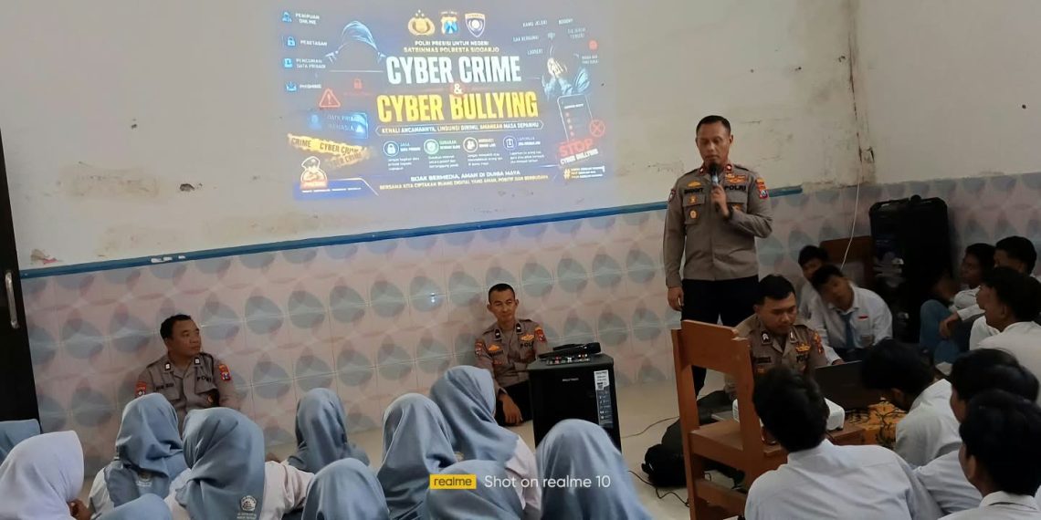 Polresta Sidoarjo Edukasi Pelajar tentang Bullying dan Radikalisme