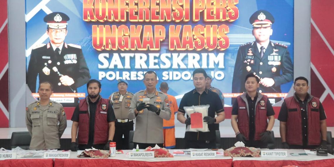 Polresta Sidoarjo Gagalkan Penyelundupan Benih Lobster ke Singapura