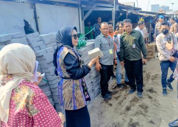 Wabup﻿ Mimik Geram, Progres Proyek Rehabilitasi Pasar Taman Rp 1,6 Miliar Baru Sekitar 25 Persen