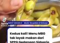 Viral Bahan Baku Jeruk dan Edamame di Salah Satu SPPG Gedangan Dipersoalkan Penerima Manfaat