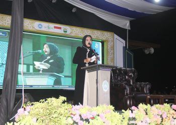 Wabup Mimik Idayana Ikuti Maulid Nabi dan Harlah ke-27 Ponpes Tanwirul Afkar Krian