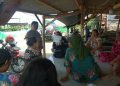 Patroli Dialogis Polsek Jabon, Sampaikan Pesan Kamtibmas kepada Ibu-Ibu PKK Desa Kupang