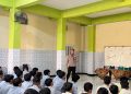 Cegah Kenakalan Remaja dan Bullying, Sat Binmas Polresta Sidoarjo Beri Penyuluhan di SMK YPM 4 Taman