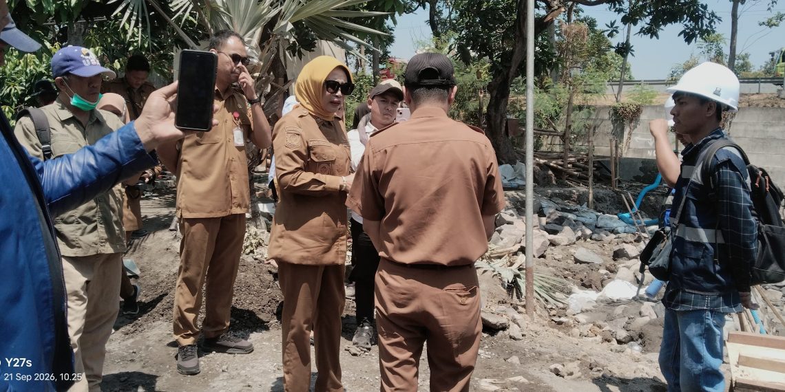 Proyek Rumah Pompa Lippo Plaza Disorot Wabup Mimik, Material dan Target Jadi Perhatian
