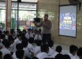 Polresta Sidoarjo Beri Edukasi Bahaya Kenakalan Remaja, Bullying dan Radikalisme ke Siswa SMPN 1 Waru