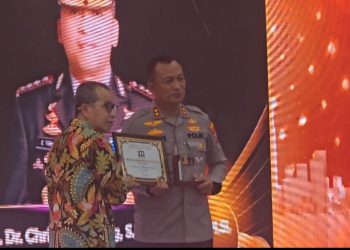 Kapolresta Sidoarjo Raih Penghargaan Transparan Kelola SPPG Dukung MBG