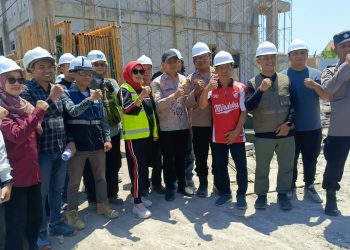 Sidak Proyek RSUD Sedati, Wabup Mimik Idayana Apresiasi Progres Lampaui Target