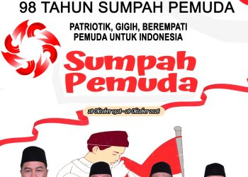 Pimpinan dan Anggota DPRD Kabupaten Sidoarjo Mengucapkan Selamat Memperingati Hari Sumpah Pemuda ke-98 Tahun 2026