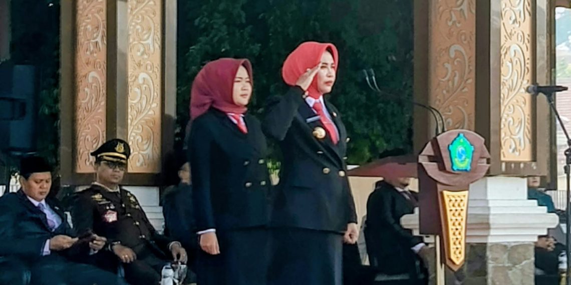 Wabup Mimik Idayana Pimpin Upacara Hari Kesaktian Pancasila 2026