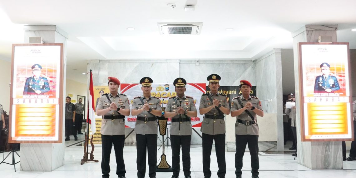 AKBP Fahrian Saleh Siregar Resmi Jabat Wakapolresta Sidoarjo