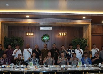 Kapolresta Sidoarjo AKBP Bobby Adimas Silaturahmi dengan Ormek dan BEM, Perkuat Sinergi Jaga Kamtibmas