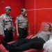 Polresta Sidoarjo Bersama Wartawan dan Netizen Donorkan Darah Peringati 75 Tahun Humas Polri