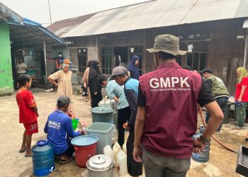 DPD GMPK Kalsel Salurkan Bantuan 10.000 Liter Air Bersih untuk Masyarakat Kabupaten Banjar
