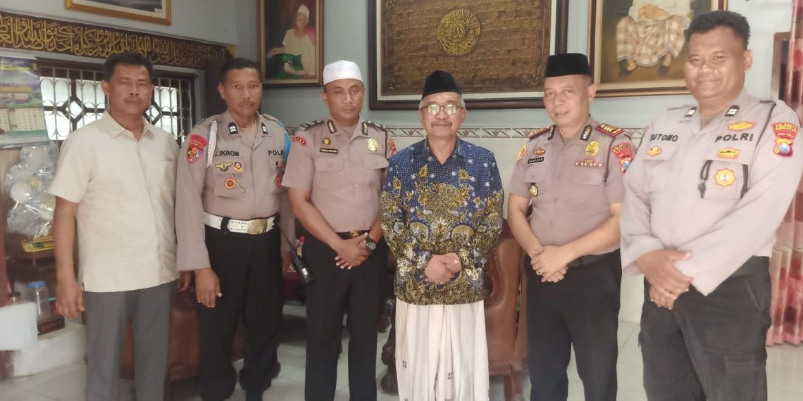 Kapolsek Jabon Silaturahmi dengan Tokoh NU Sidoarjo, Perkuat Sinergi Jaga Kamtibmas