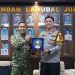 Ajak Silaturahmi Perkuat Sinergitas, Kapolresta Sidoarjo Kunjungan ke Lanudal Juanda
