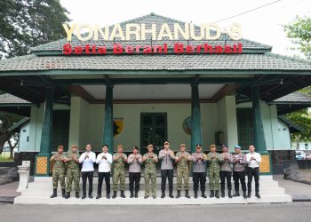 Kapolresta Sidoarjo Kunjungi Yonarhanud 8, Perkuat Sinergitas TNI-Polri