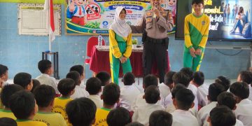 Cegah Bullying, Polsek Gedangan Beri Edukasi Pelajar SDN Karangbong