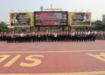 Polresta Sidoarjo Gelar Upacara Sumpah Pemuda Ke-98, Teguhkan Semangat Patriotisme, Kegigihan dan Empati
