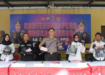 Polresta Sidoarjo Amankan Tiga Tersangka Aksi Kekerasan Anak Bawah Umur di Buduran