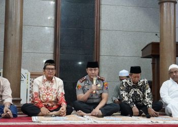 Subuh Keliling Kapolresta dan Wakapolresta Sidoarjo, Ajak Masyarakat Jaga Kamtibmas