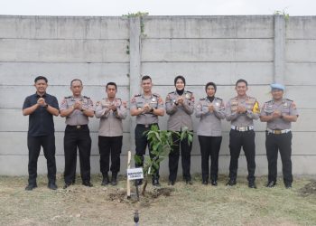 Green Policing Polresta Sidoarjo, Wujudkan Lingkungan Kerja yang Asri